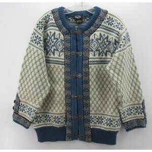 VINTAGE Dale Of Norway Sweater Medium Skandia Cardigan Nordic Ski